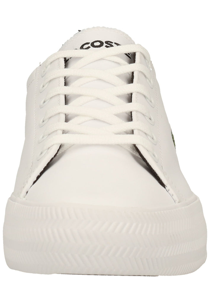 Lacoste Sneaker Leder/Synthetik Weiß/Schwarz