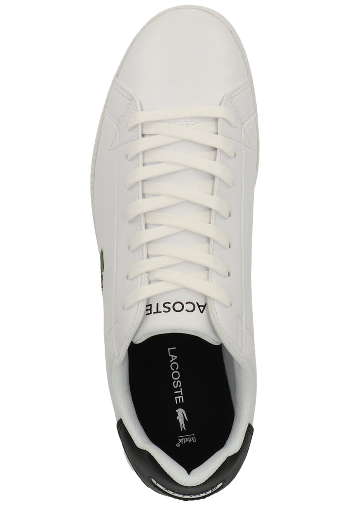 Lacoste Sneaker Leder/Synthetik Weiß/Schwarz