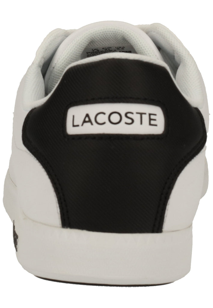 Lacoste Sneaker Leder/Synthetik Weiß/Schwarz