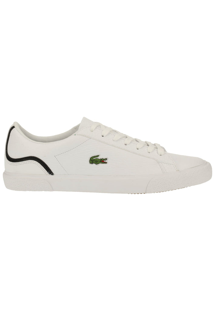Lacoste Sneaker Leder/Synthetik Weiß/Schwarz