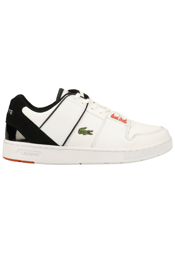 Lacoste Sneaker Leder/Synthetik Weiß/Schwarz