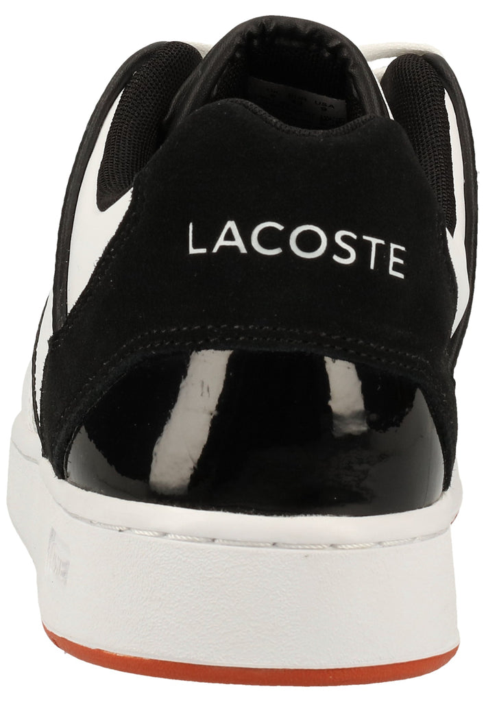 Lacoste Sneaker Leder/Synthetik Weiß/Schwarz
