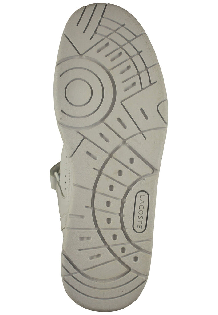 Lacoste Sneaker Leder/Synthetik Weiß/Weiß
