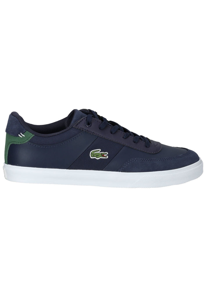 Lacoste Sneaker Leder/Textil Blau/Grün