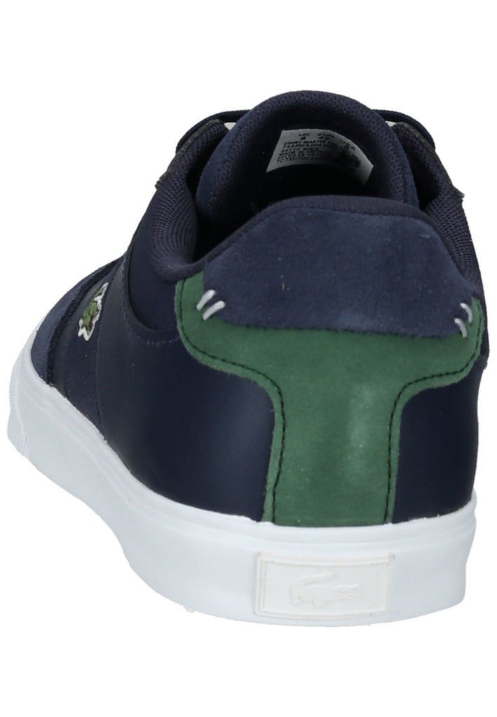 Lacoste Sneaker Leder/Textil Blau/Grün