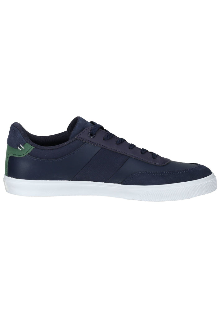 Lacoste Sneaker Leder/Textil Blau/Grün