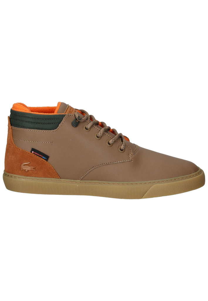 Lacoste Sneaker Leder/Textil Braun