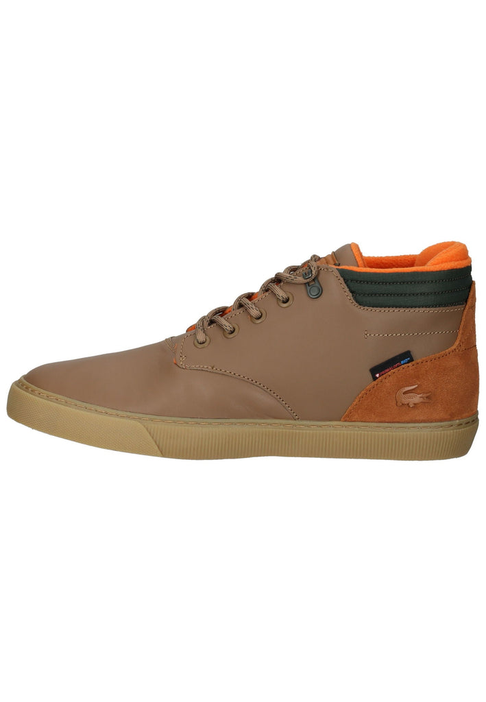 Lacoste Sneaker Leder/Textil Braun
