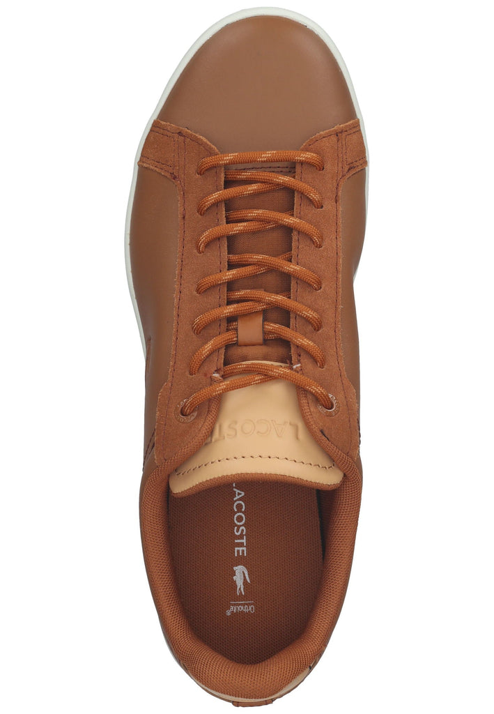 Lacoste Sneaker Leder/Textil Braun