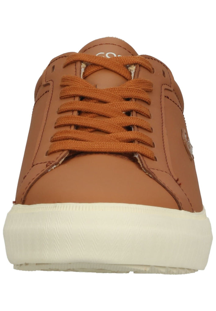 Lacoste Sneaker Leder/Textil Braun/Blau