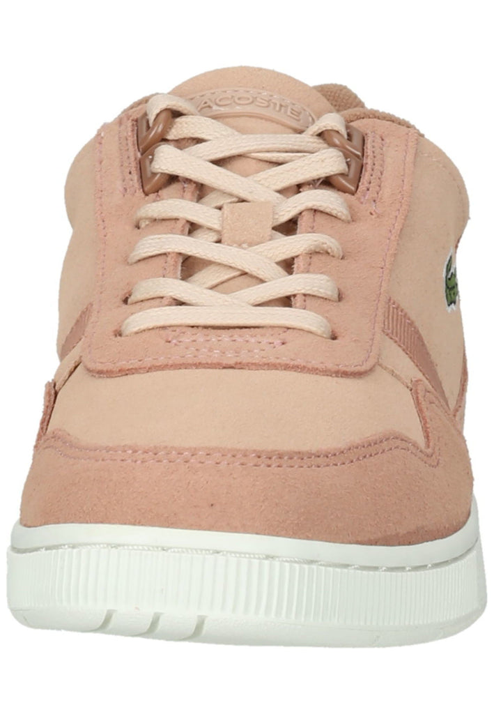 Lacoste Sneaker Leder/Textil Braun/Weiß