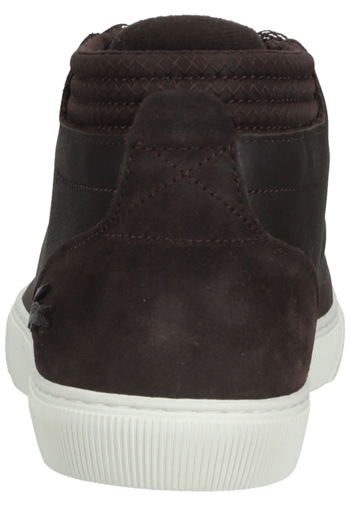Lacoste Sneaker Leder/Textil Dunkelbraun