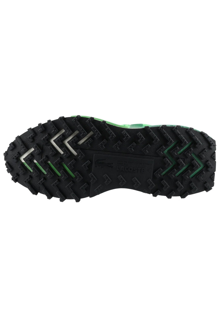 Lacoste Sneaker Leder/Textil Grün/Blau