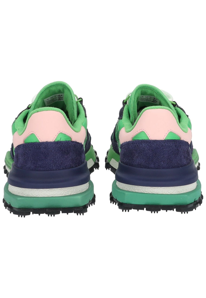 Lacoste Sneaker Leder/Textil Grün/Blau