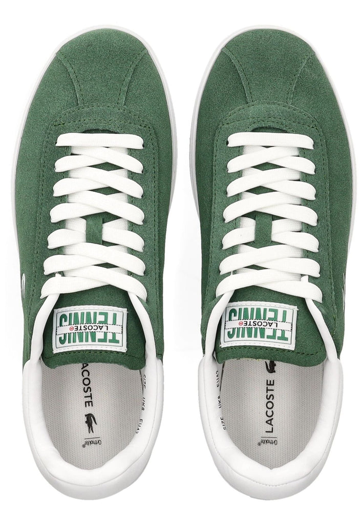 Lacoste Sneaker Leder/Textil Grün/Kombi