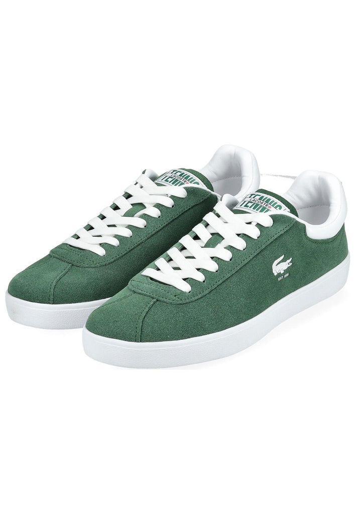 Lacoste Sneaker Leder/Textil Grün/Kombi