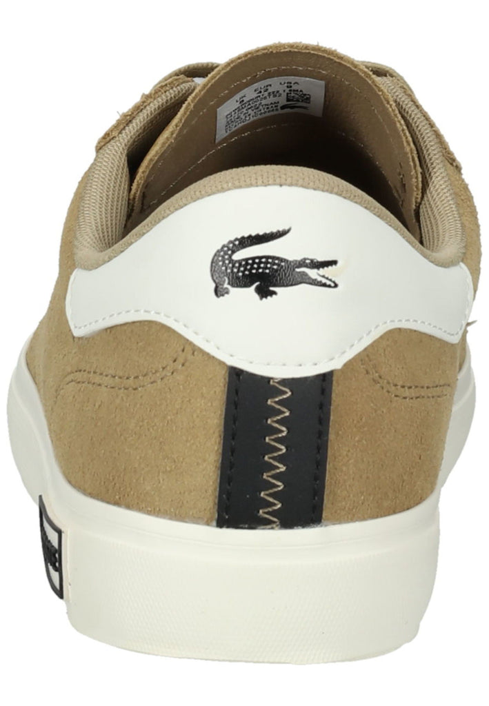 Lacoste Sneaker Leder/Textil Natural