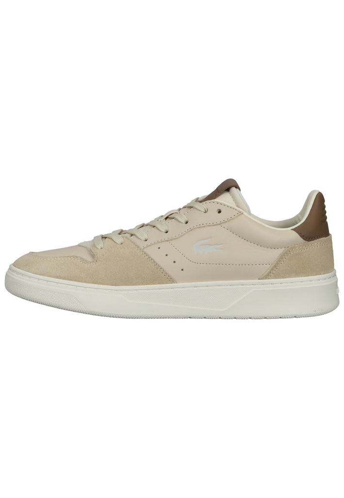 Lacoste Sneaker Leder/Textil Natural