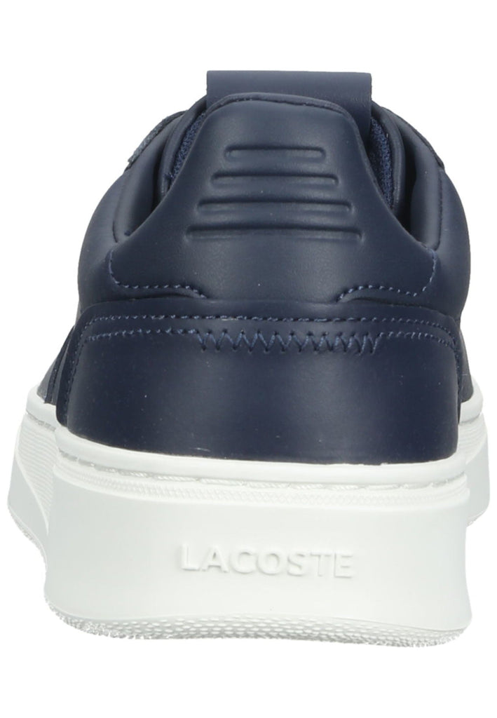 Lacoste Sneaker Leder/Textil Navy/Weiß
