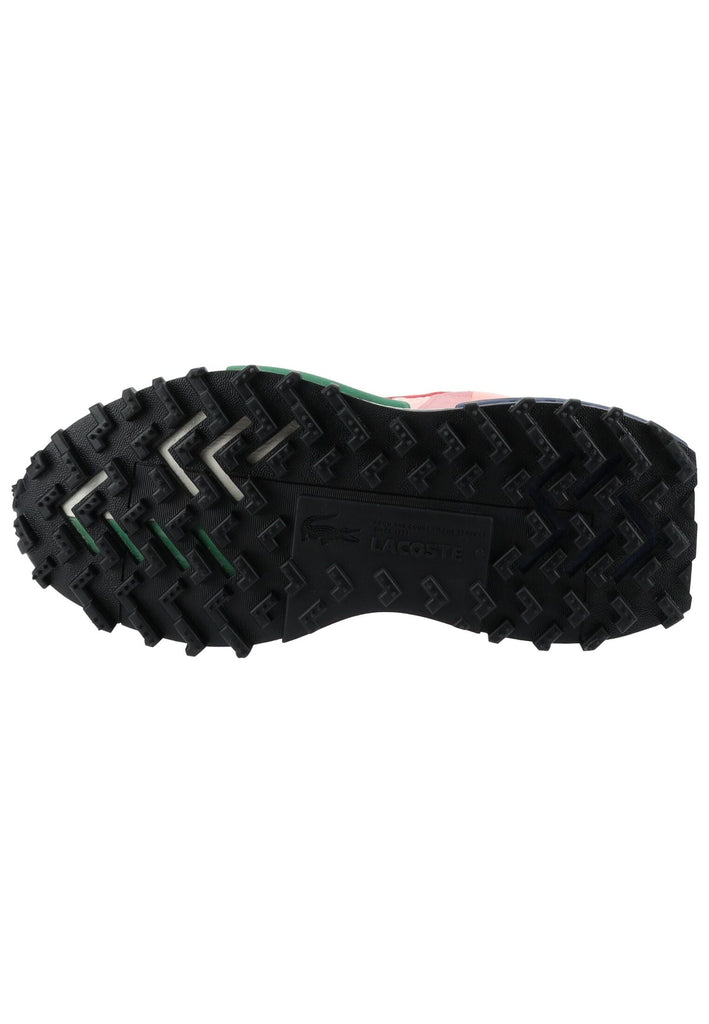 Lacoste Sneaker Leder/Textil Pink/Blau