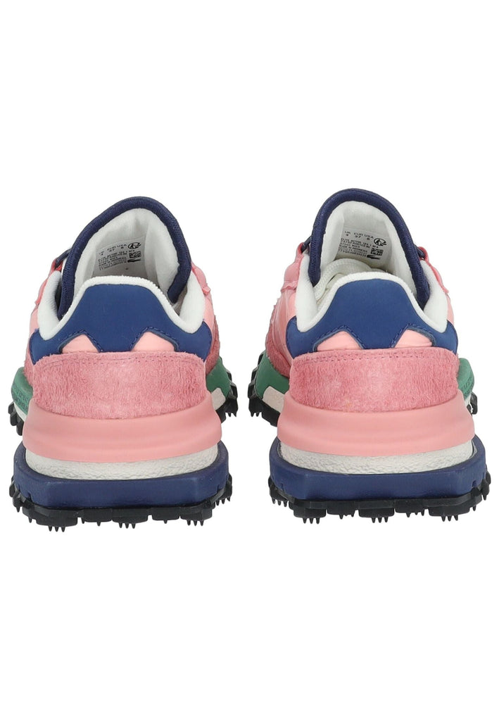 Lacoste Sneaker Leder/Textil Pink/Blau
