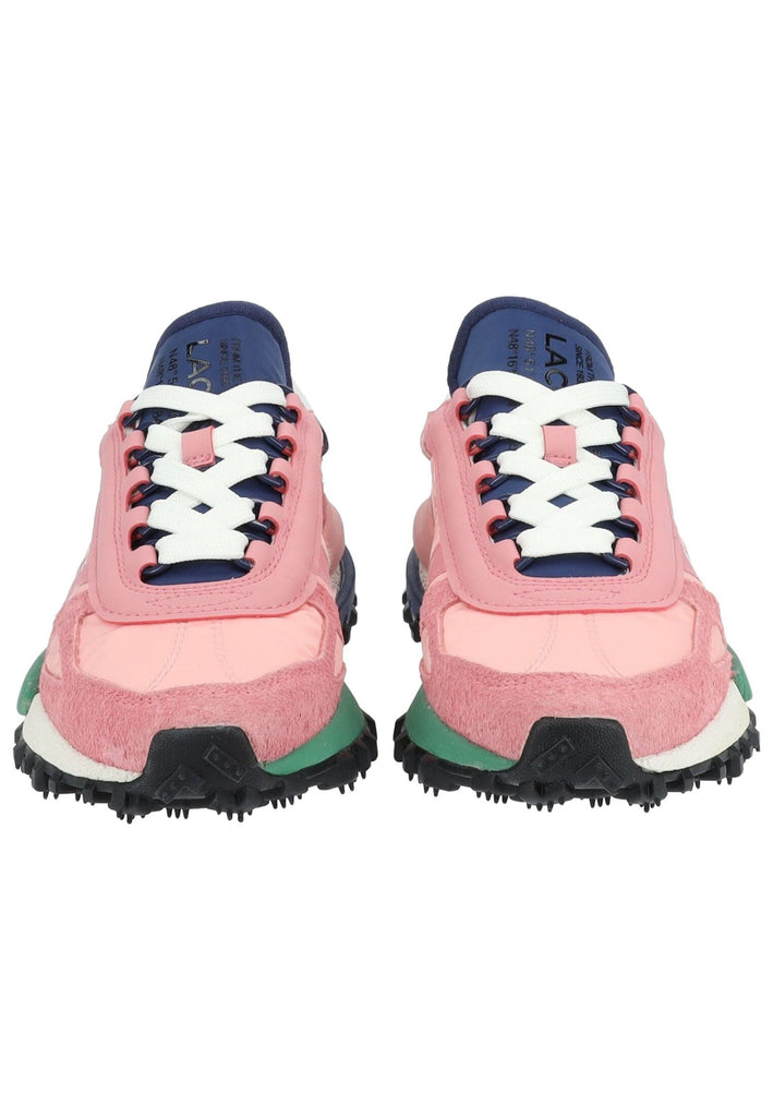 Lacoste Sneaker Leder/Textil Pink/Blau