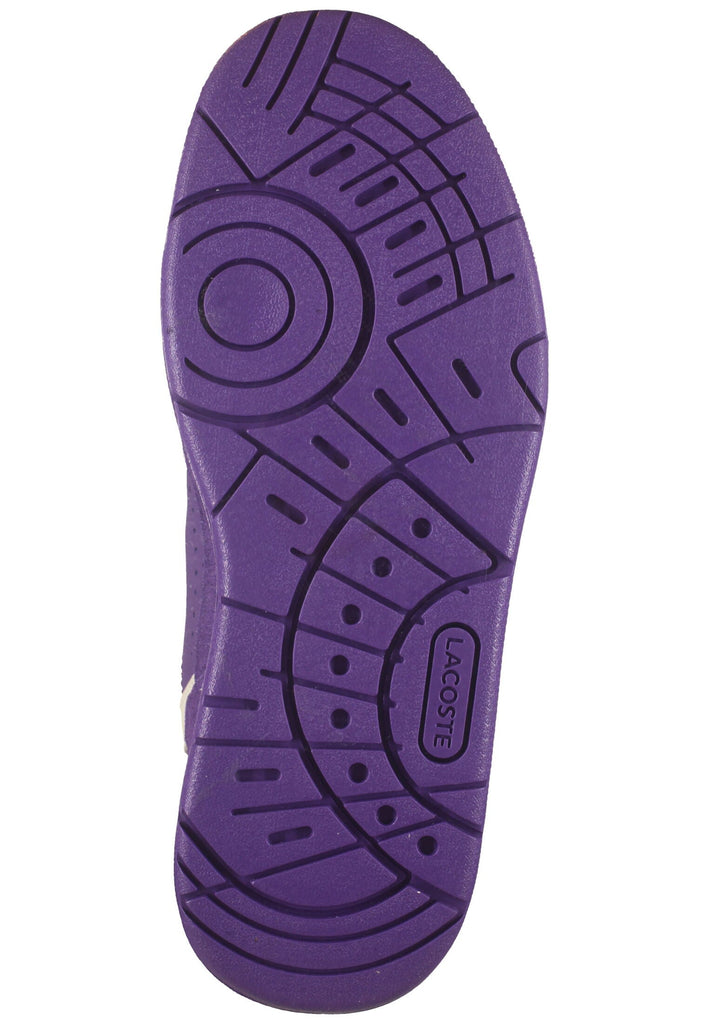 Lacoste Sneaker Leder/Textil Purple