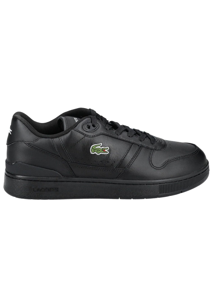 Lacoste Sneaker Leder/Textil Schwarz/Schwarz