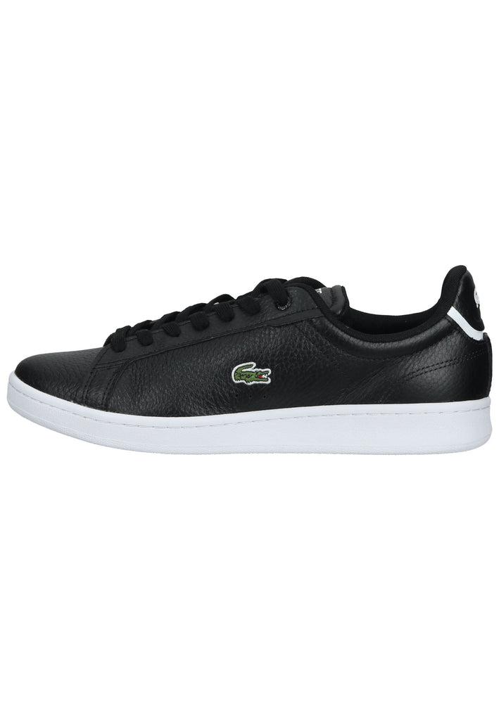 Lacoste Sneaker Leder/Textil Schwarz/Weiß