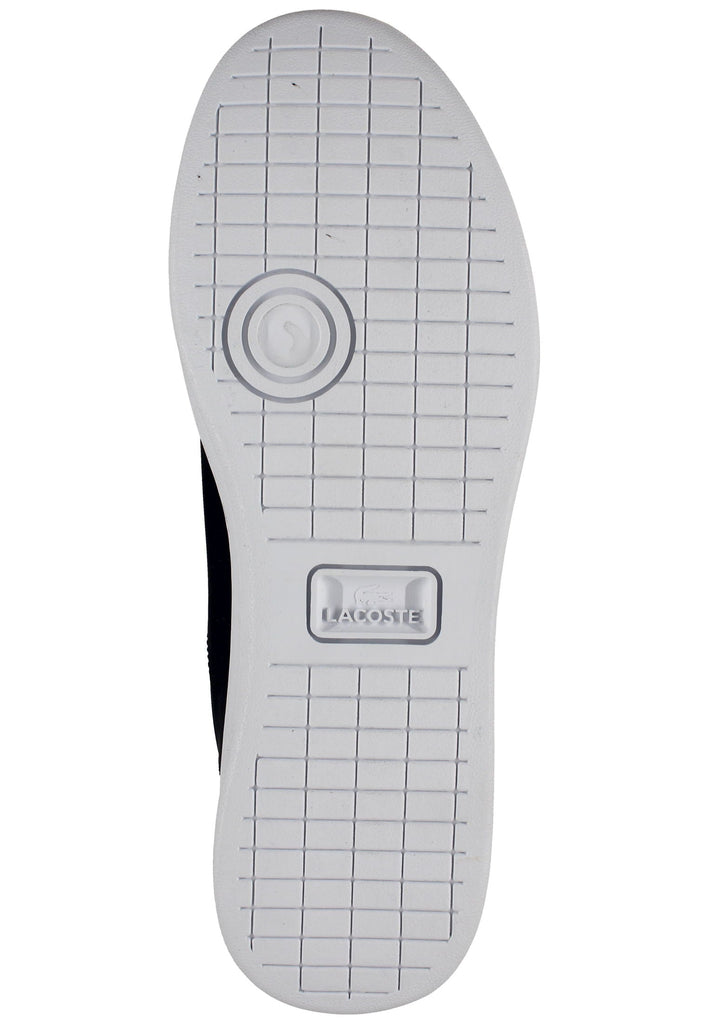 Lacoste Sneaker Leder/Textil Schwarz/Weiß