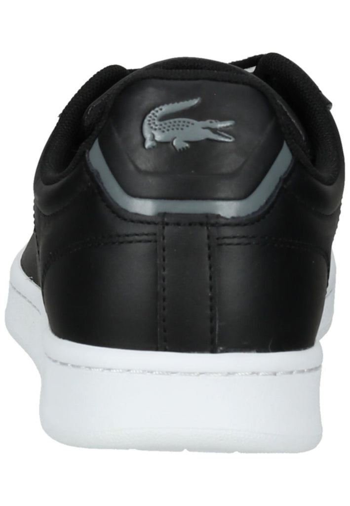 Lacoste Sneaker Leder/Textil Schwarz/Weiß