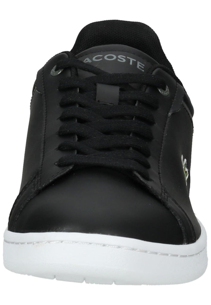 Lacoste Sneaker Leder/Textil Schwarz/Weiß