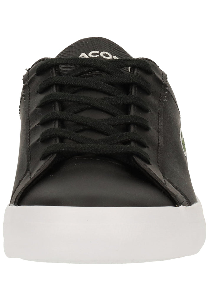 Lacoste Sneaker Leder/Textil Schwarz/Weiß