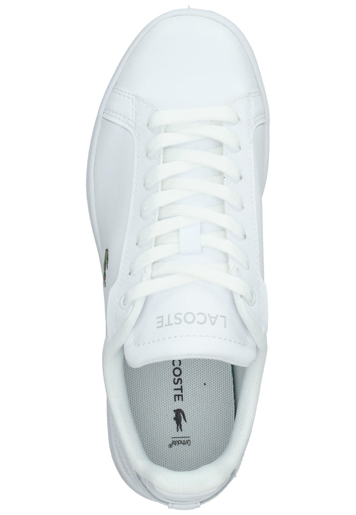Lacoste Sneaker Leder/Textil Weiß