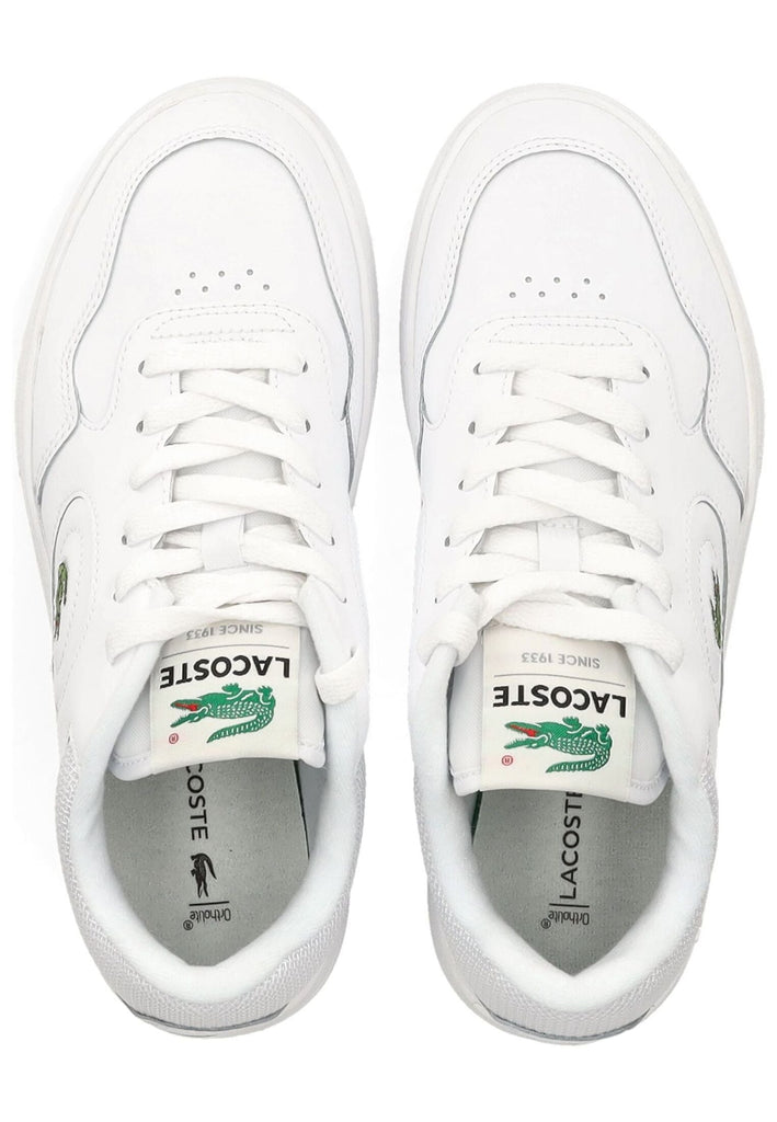 Lacoste Sneaker Leder/Textil Weiß