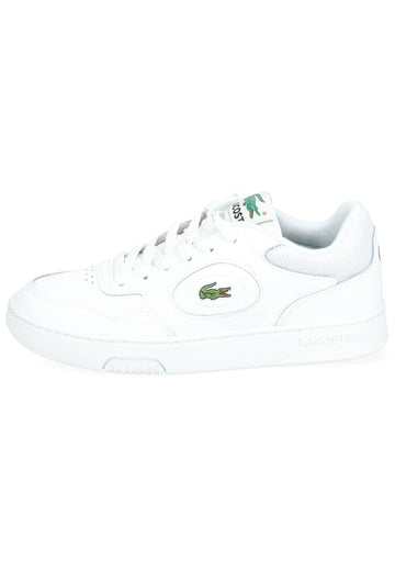 Lacoste Sneaker Leder/Textil Weiß