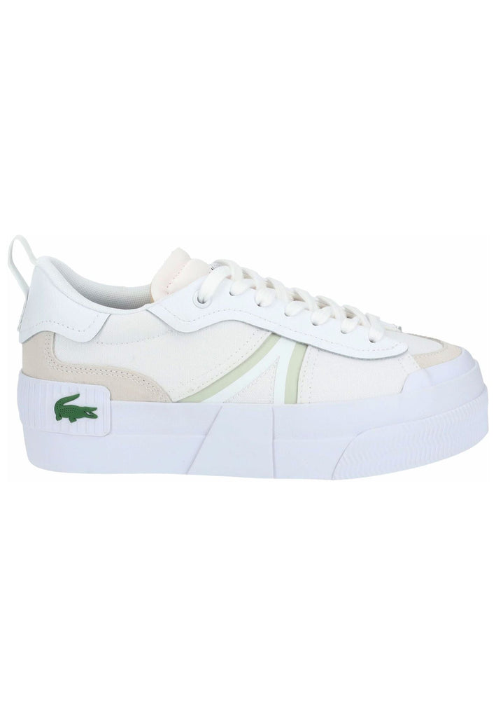 Lacoste Sneaker Leder/Textil Weiß