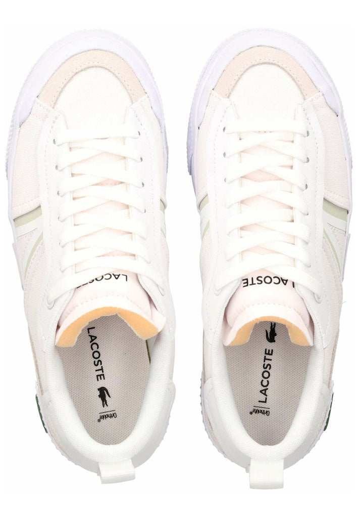 Lacoste Sneaker Leder/Textil Weiß