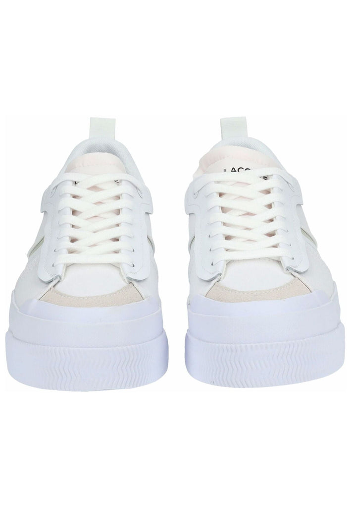 Lacoste Sneaker Leder/Textil Weiß