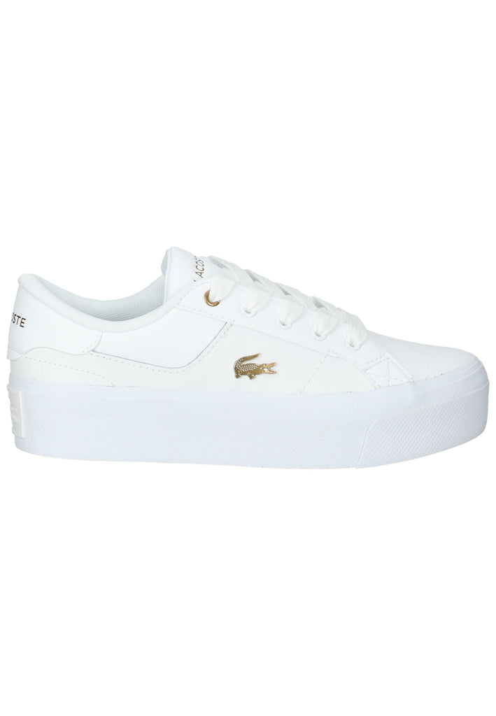 Lacoste Sneaker Leder/Textil Weiß