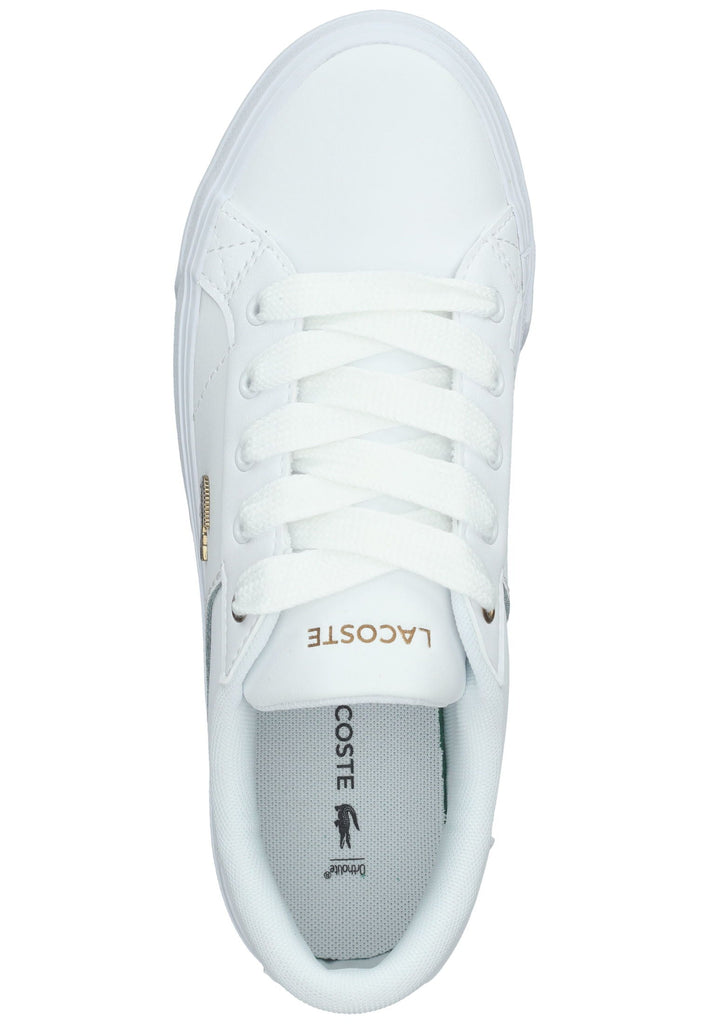 Lacoste Sneaker Leder/Textil Weiß