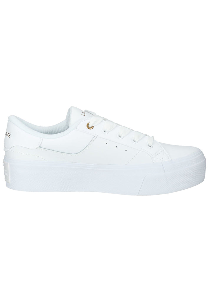 Lacoste Sneaker Leder/Textil Weiß
