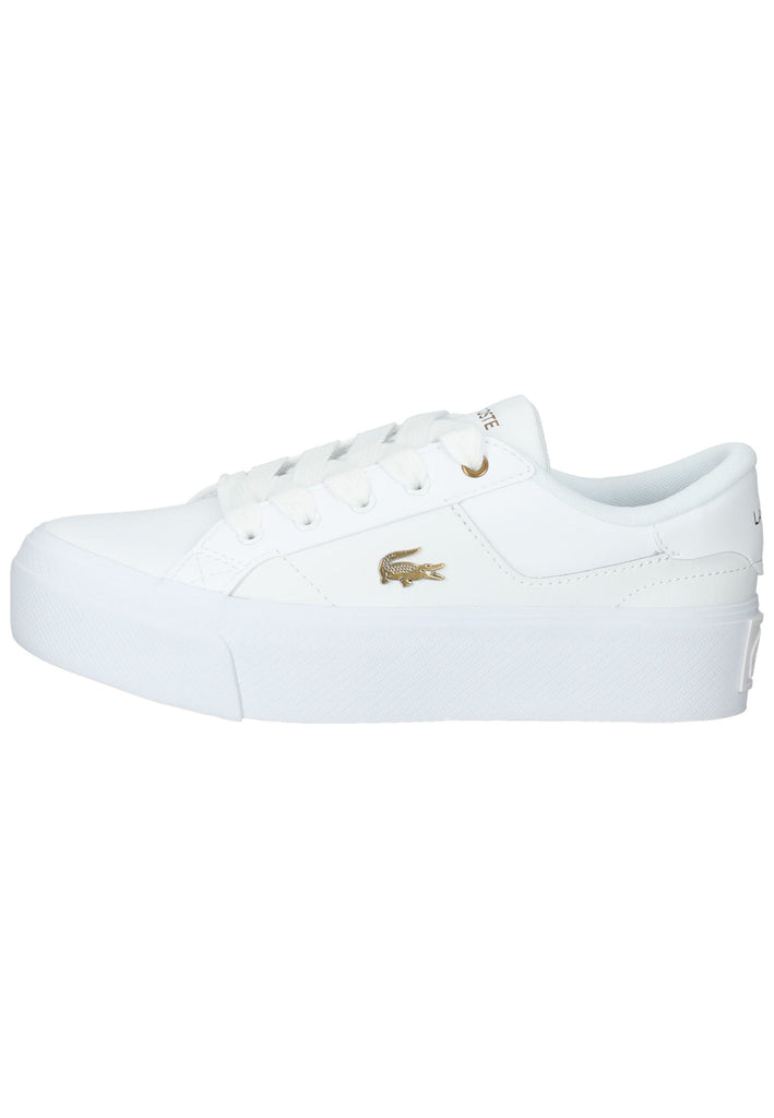 Lacoste Sneaker Leder/Textil Weiß