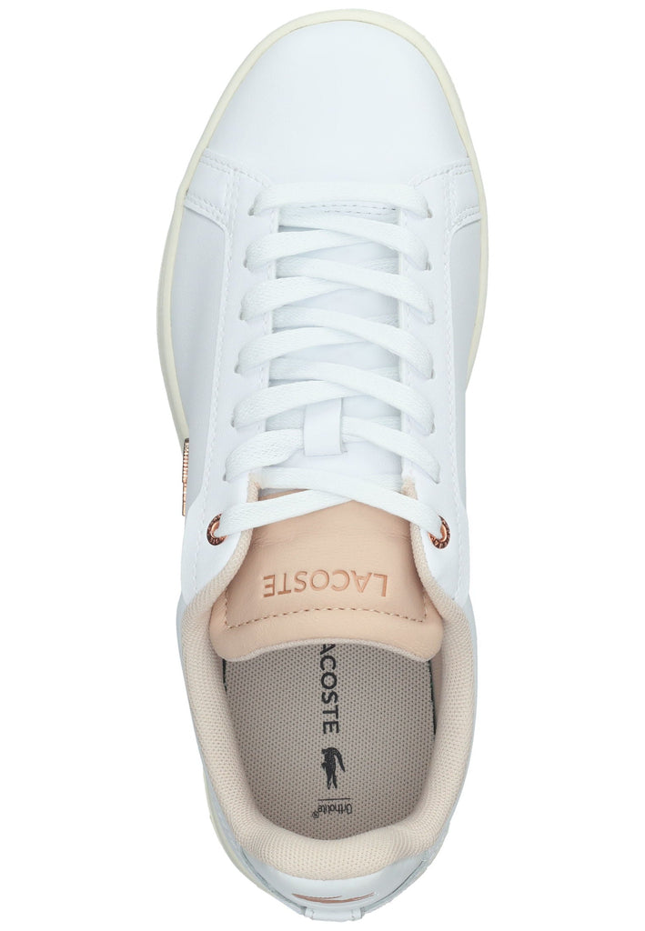 Lacoste Sneaker Leder/Textil Weiß