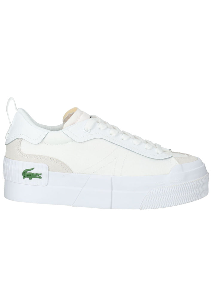 Lacoste Sneaker Leder/Textil Weiß