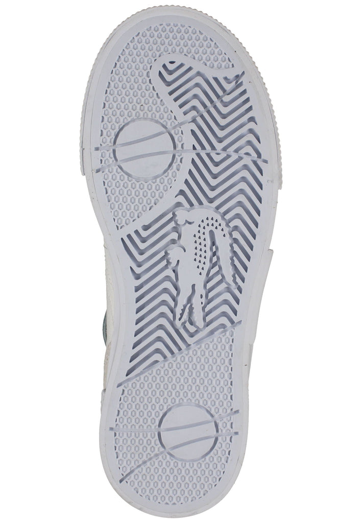 Lacoste Sneaker Leder/Textil Weiß