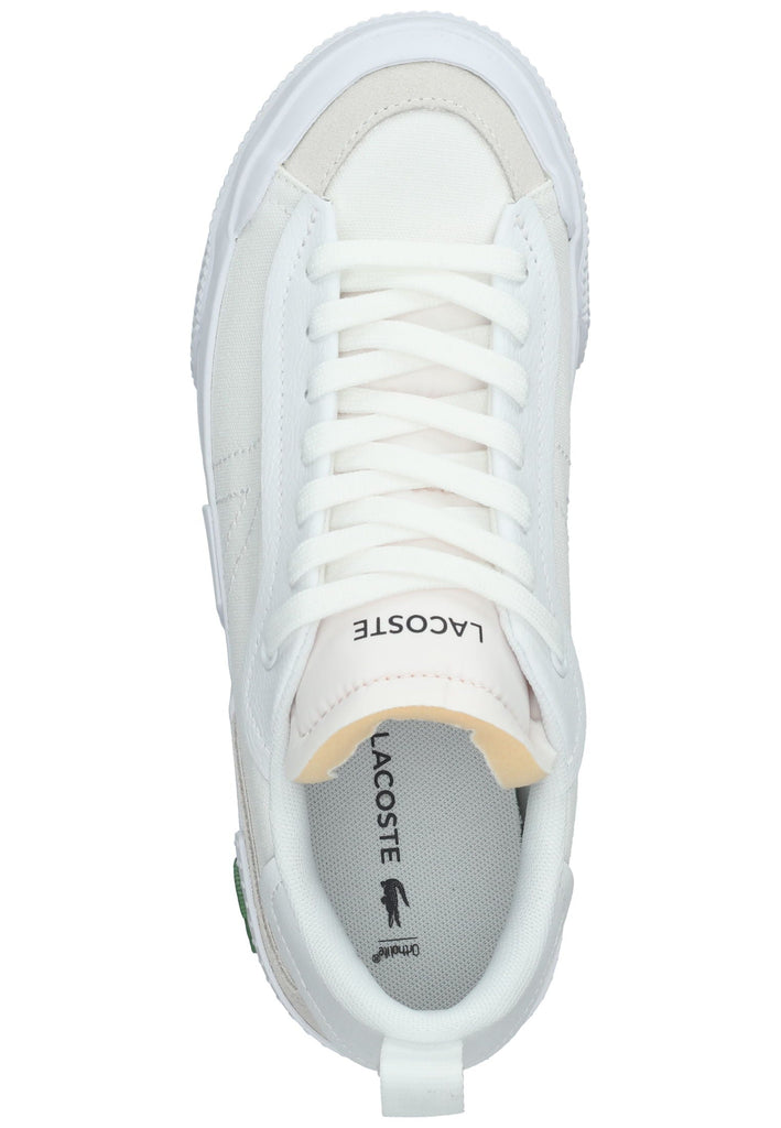 Lacoste Sneaker Leder/Textil Weiß