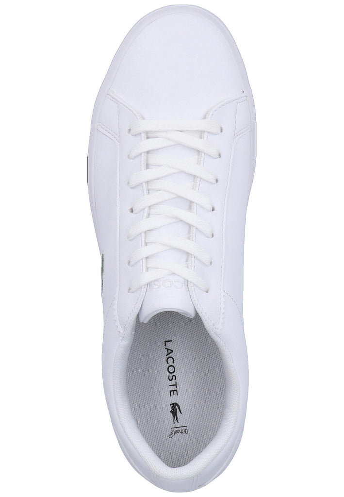 Lacoste Sneaker Leder/Textil Weiß
