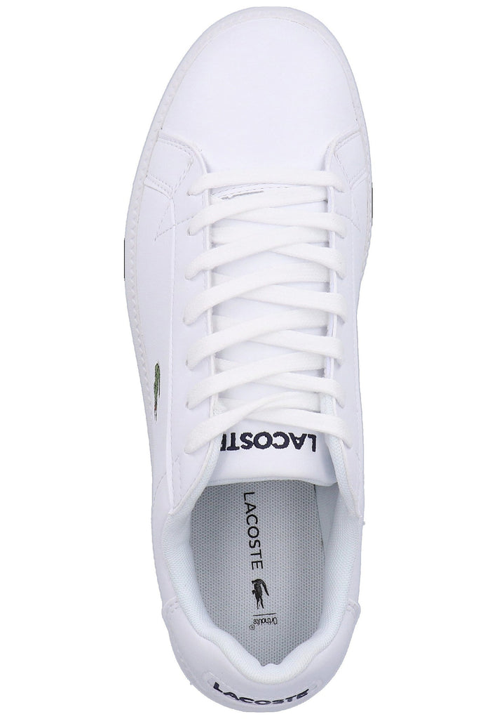 Lacoste Sneaker Leder/Textil Weiß