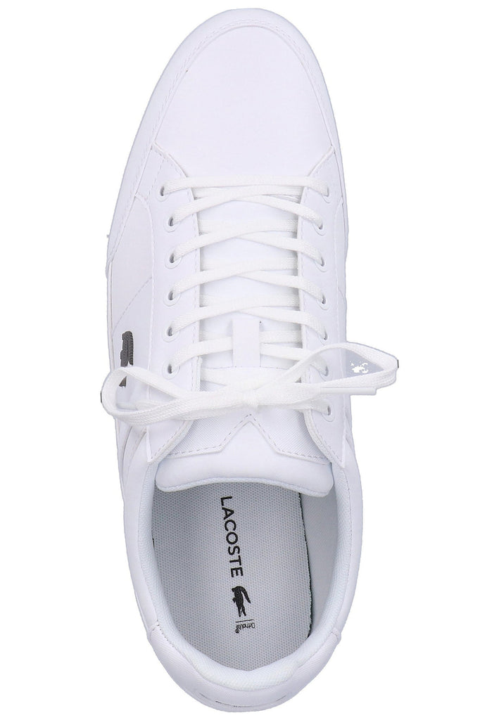 Lacoste Sneaker Leder/Textil Weiß